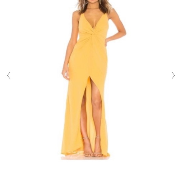 Lovers + Friends Dresses & Skirts - Revolve Lovers + Friends yellow maxi dress